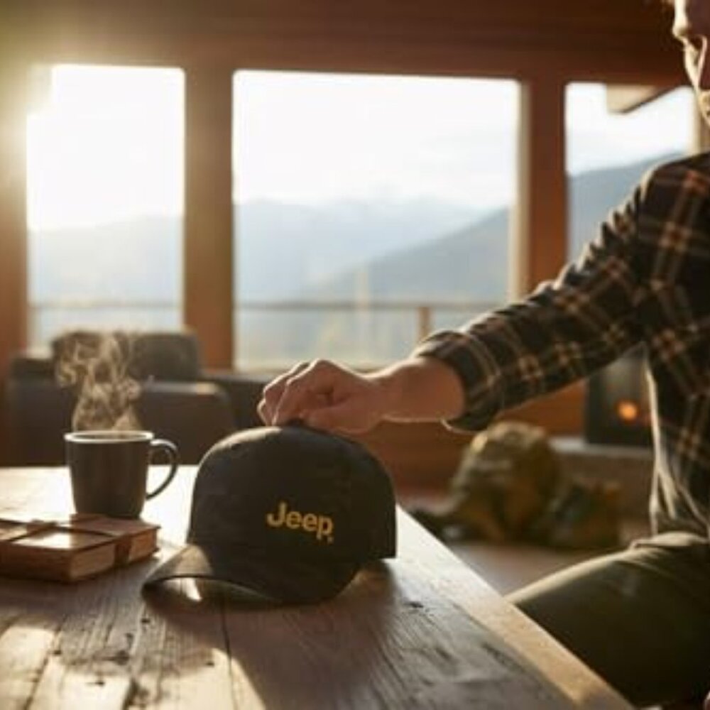 Structured Snapback Cap Ripstop Fabric Adjustable… - image 7